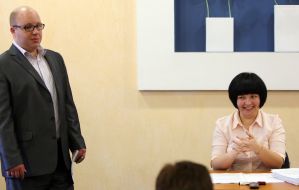 Aleksandra Ferak and Dmitriy Garny