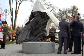 Opening of the monument Vasiliy Simonenko