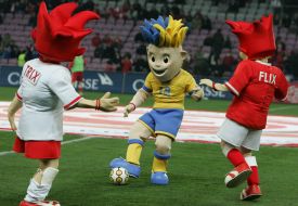 Talismans of Euro-2012 and Euro-2008