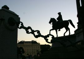 Fragment of Maria Theresia Statue
