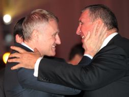 Grigoriy Surkis and Vladimir Shcherban