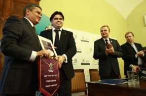 Stepan Yurchishyn, Markiyan Lubkivskiy, Andrey Sadovoy and Vasiliy Gorbal