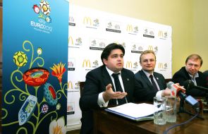 Markiyan Lubkivskiy, Andrey Sadovoy and Vasiliy Gorbal