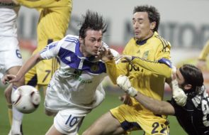 Milan Obradoviс, Vladimir Disljenkoviс and Artem Milevskiy