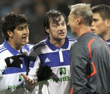 Leandro Almeida, Artyom Milevskiy, Ognen Vukoevich and Vladimir Sirenko