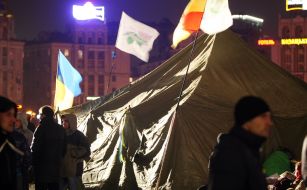 Participants of the protest action