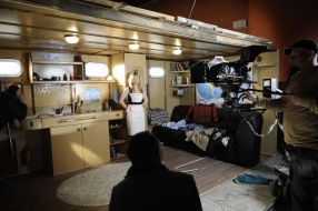 Shooting of film ”Clonidine”