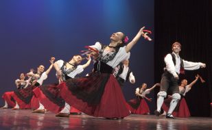 Academic Folk Dance Ensemble behalf of Moiseev