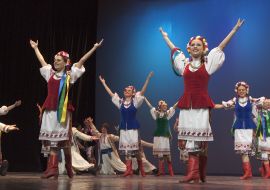 Academic Folk Dance Ensemble behalf of Moiseev