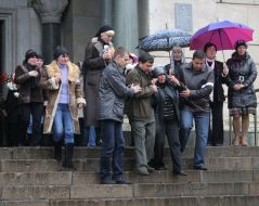 Родственники погибших