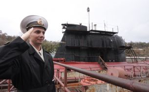 Officer of Naval forces of Ukraine «Zaporozhia»