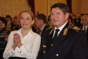 Mikhail Kostyuk and Elena Poddubnaya