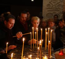 Nikolay Tomenko, Yuliya Timoshenko and Andrey Shkil