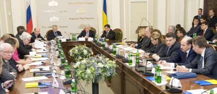 The meeting of Ukrainian-Russian Interparliamentary Commission