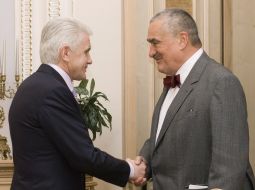 Vladimir Litvin and Karel Schwarzenberg