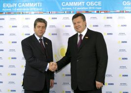 Георгій Пирванов і Віктор Янукович