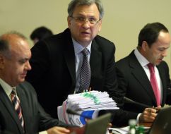 Vasiliy Tsushko, Fedor Yaroshenko and Sergeу Tigipko