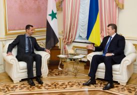 Viktor Yushchenko and Bashar al-Assad