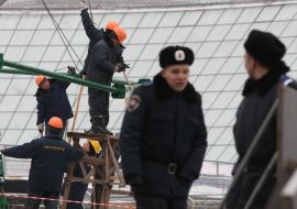 Сотрудники милиции
