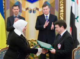 Viktor Yushchenko and Bashar al-Assad