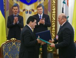 Viktor Yushchenko, Viktor Chamara and Bashar al-Assad