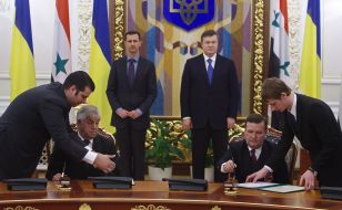 Viktor Yushchenko and Bashar al-Assad
