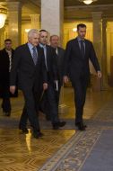 Vladimir Litvin, Valentin Zaychuk and Bashar al-Assad