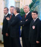 Andrey Klyuev, Dmiytiy Salamatin, Nikolay Prisyazhnyuk and Andrey Goncharuk
