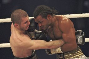 Zaurbek Baysangurov and Richard Gutierrez
