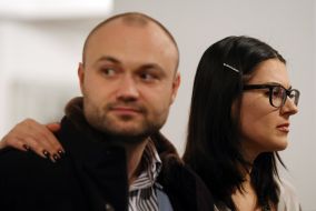 Маша Ефросинина с супругом Тимуром Хромаевым