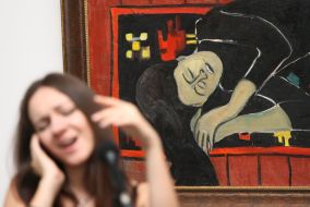 Работа О.Керимово ”Спящая в мире красок”