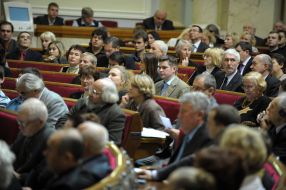 The participants of parliamentary hearings