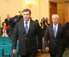 Viktor Yanukovich and Nikolay Azarov