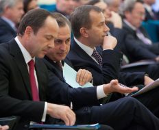 Sergey Tigipko, Boris Kolesnikov and Andrey Klyuev