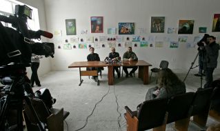 Sergey Klochko, Olga Drozdova and Denis Miheevich