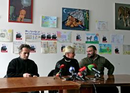 Sergey Klochko, Olga Drozdova and Denis Miheevich