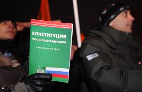 The mass meeting participants