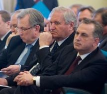 Boris Kolesnikov, Viktor Tikhonov and Fyodor Yaroshenko