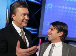 Viktor Yanukovich and Valid Arfush