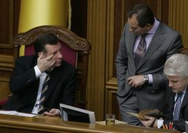 Vladimir Litvin, Nikolay Tomenko and Adam Martynyuk