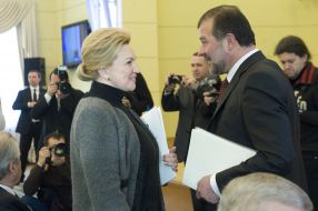 Raisa Bogatyreva and Viktor Baloga