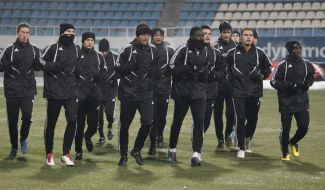 Players of FC Sheriff (Tiraspol, Moldova)