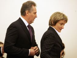 Dmitriy Firtash and Anna Bezlyudnaya