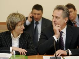 Dmitriy Firtash and Anna Bezlyudnaya