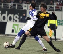 Taras Mikhalik and Aleksandr Erokhin