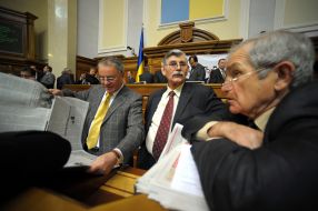 Vladimir Yavorivskiy, Mikhail Kosiv and Yuriy Gnatkevich