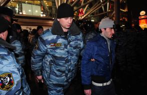 Detention of disturbances participants