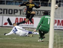 Yevgeniy Hacheridi, Aleksandr Shovkovskiy and Vladimir Brankovich