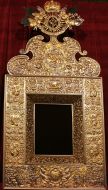 Silver sata shrine miraculous icon of Our Lady of Elijah