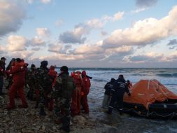 Rescued sailors